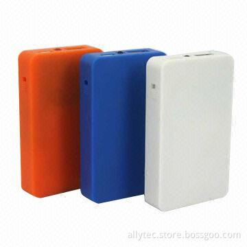 2,200mAh Power Banks for Smartphones and iPhone, with USB Connectors